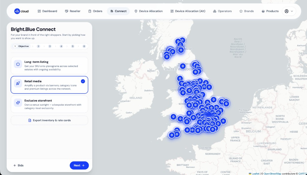 Campaign objectives on Connect
